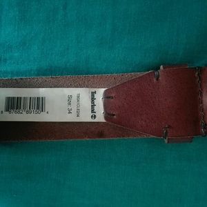 Timberland Men's Brown leather belt